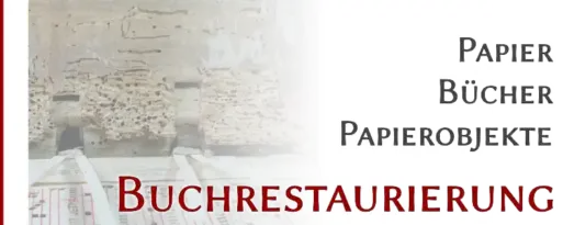 Link zum Themebereich Buchrestaurierung
